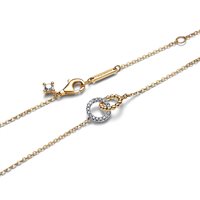 Collana Pandora Donna in Argento Cubic Zirconia 364825C01-45 - 364825C01-45